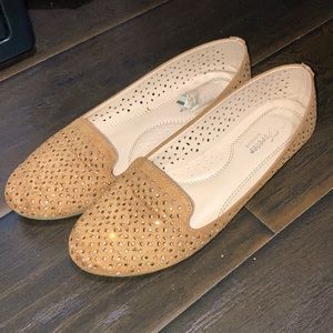 Size 9 Light Brown Flats